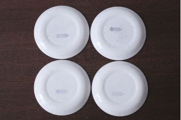 イギリスビンテージ　MIDWINTER(ミッドウィンター)　STONEHENGE　NASTURTIUM(ストーンヘンジ　ナスタチュウム)シリーズ　カップ&ソーサー4客セット(洋食器)