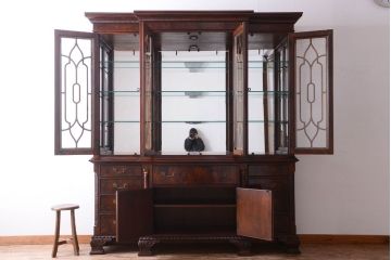 中古　DREXEL HERITAGE (ドレクセルヘリテイジ)USA　特大カップボードキャビネット