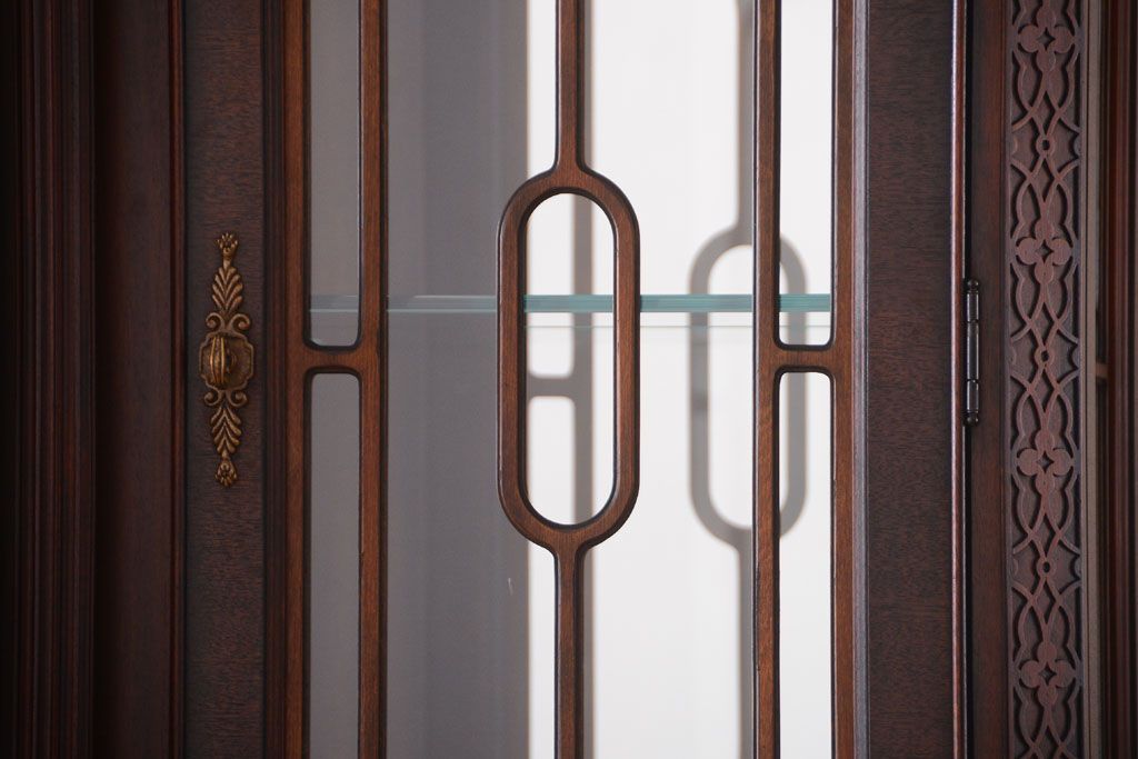 中古　DREXEL HERITAGE (ドレクセルヘリテイジ)USA　特大カップボードキャビネット