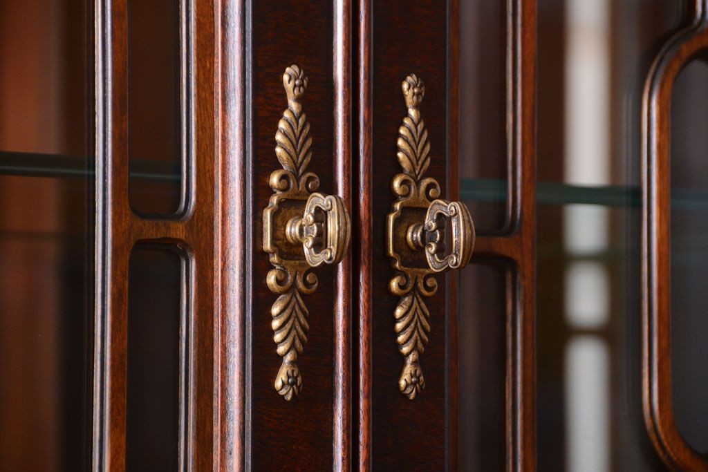 中古　DREXEL HERITAGE (ドレクセルヘリテイジ)USA　特大カップボードキャビネット