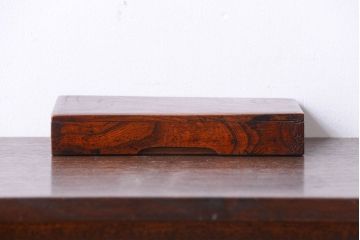 アンティーク雑貨　和製アンティーク　古い欅の小物収納木箱(小箱・収納箱)
