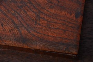 アンティーク雑貨　和製アンティーク　古い欅の小物収納木箱(小箱・収納箱)