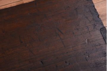 アンティーク家具　古民具・骨董　古い木製のアンティーク衣装箪笥(引き出しローボード)