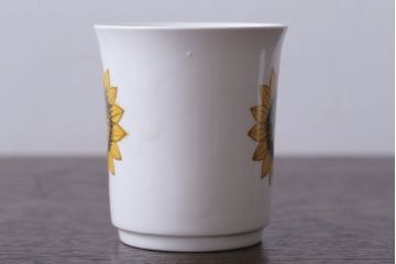 アンティーク雑貨　イギリスビンテージ　J&G　MEAKIN(ミーキン)　Palma(パルマ)シリーズ カップ&ソーサー2客セット(洋食器)