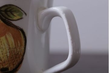 イギリスビンテージ　J&G　MEAKIN(ミーキン)　Eden(エデン)シリーズ　カップ&ソーサー4客セット(洋食器)