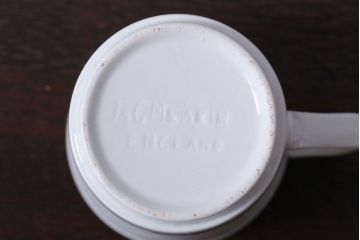 イギリスビンテージ　J&G　MEAKIN(ミーキン)　Eden(エデン)シリーズ　カップ&ソーサー4客セット(洋食器)