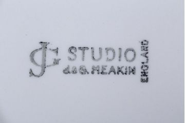 イギリスビンテージ　J&G　MEAKIN(ミーキン)　Eden(エデン)シリーズ　カップ&ソーサー4客セット(洋食器)