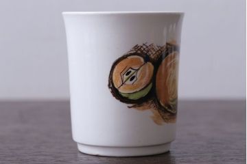 イギリスビンテージ　J&G　MEAKIN(ミーキン)　Eden(エデン)シリーズ　カップ&ソーサー4客セット(洋食器)