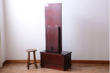 アンティーク雑貨　中古 伝統民芸家具 岩谷堂箪笥　鏡台(定価約33万円)