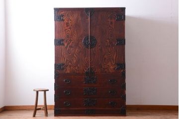 中古 伝統民芸家具 岩谷堂　衣装箪笥(定価約80万円)