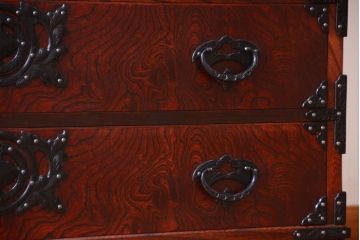 中古 伝統民芸家具 岩谷堂　衣装箪笥(定価約80万円)