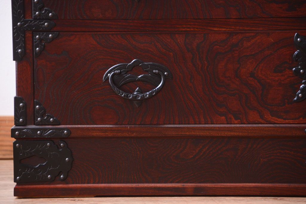 中古 伝統民芸家具 岩谷堂　衣装箪笥(定価約80万円)