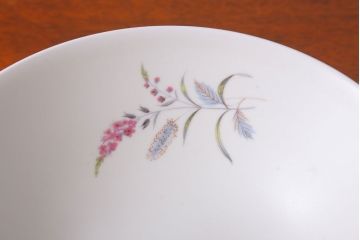 イギリスビンテージ　J&G　MEAKIN(ミーキン)　ROMANY(ロマニー)シリーズ　深皿・大小オーバルプレート3点セット(洋食器)