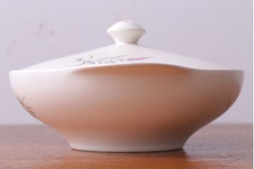 アンティーク雑貨　イギリスビンテージ　J&G　MEAKIN(ミーキン)　ROMANY(ロマニー)シリーズ　キャセロール(2)(洋食器)