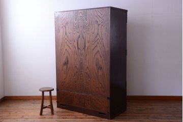 中古 伝統民芸家具 岩谷堂　洋服箪笥(定価約60万円)