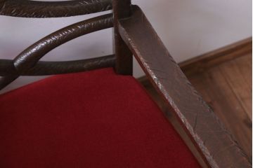 アンティーク家具　ぺザントアート　モダンなアンティークチェア(1)