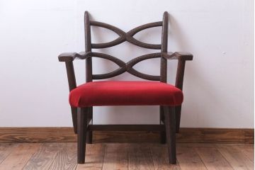 アンティーク家具　ぺザントアート　モダンなアンティークチェア(2)