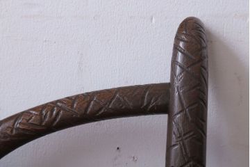アンティーク家具　ぺザントアート　モダンなアンティークチェア(2)