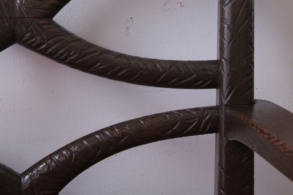 アンティーク家具　ぺザントアート　モダンなアンティークチェア(2)