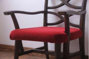 アンティーク家具　ぺザントアート　モダンなアンティークチェア(2)