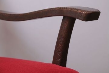 アンティーク家具　ぺザントアート　モダンなアンティークチェア(2)