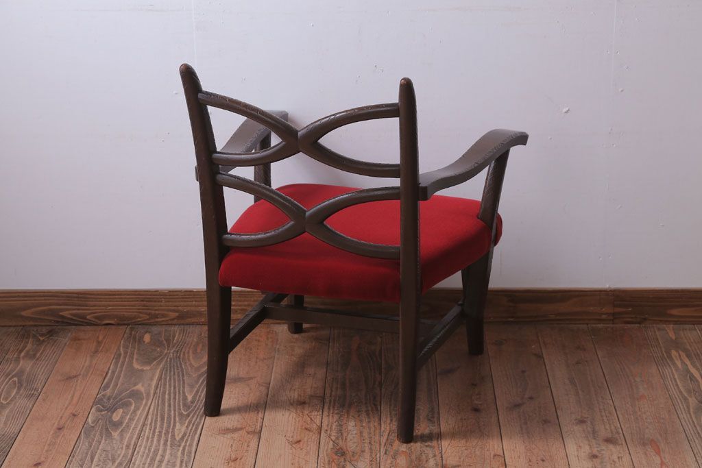 アンティーク家具　ぺザントアート　モダンなアンティークチェア(2)