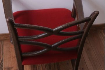 アンティーク家具　ぺザントアート　モダンなアンティークチェア(2)