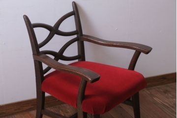 アンティーク家具　ぺザントアート　モダンなアンティークチェア(3)