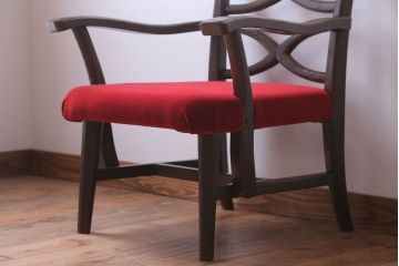 アンティーク家具　ぺザントアート　モダンなアンティークチェア(3)