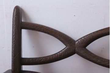 アンティーク家具　ぺザントアート　モダンなアンティークチェア(3)