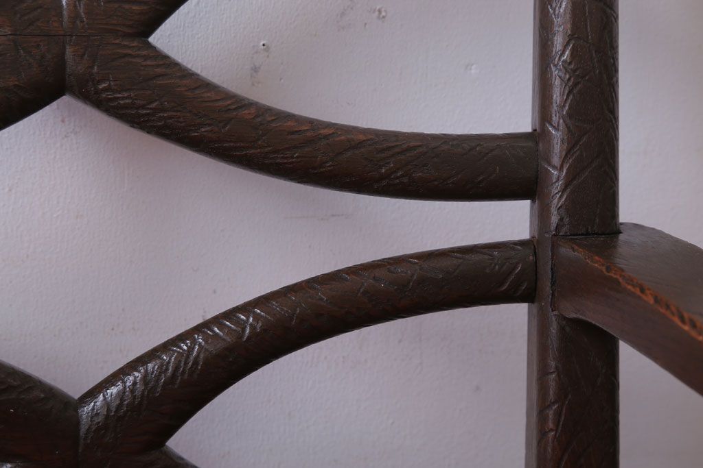 アンティーク家具　ぺザントアート　モダンなアンティークチェア(3)