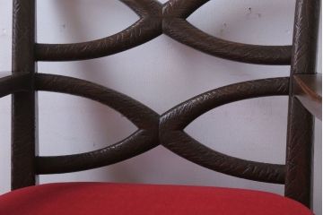 アンティーク家具　ぺザントアート　モダンなアンティークチェア(3)