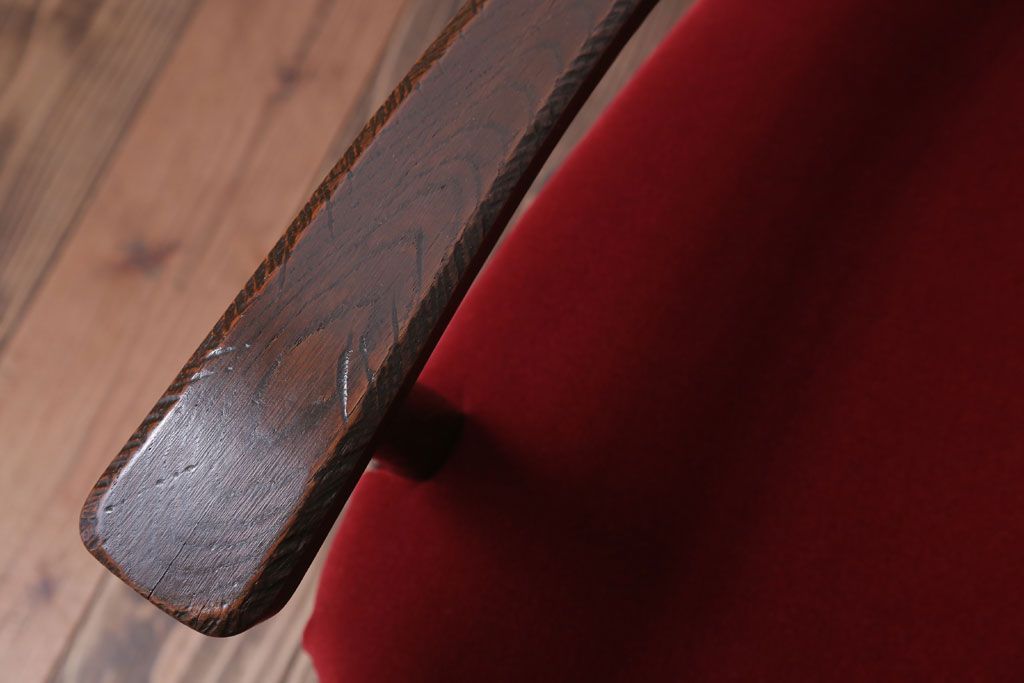 アンティーク家具　ぺザントアート　モダンなアンティークチェア(3)