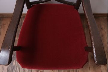アンティーク家具　ぺザントアート　モダンなアンティークチェア(3)