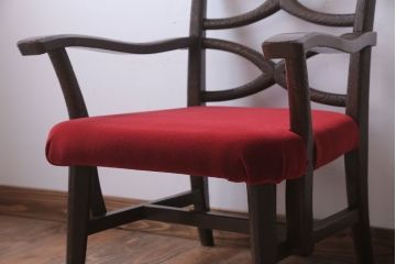 アンティーク家具　ぺザントアート　モダンなアンティークチェア(3)