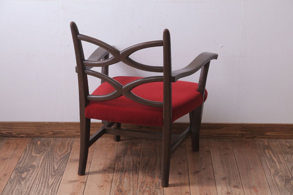 アンティーク家具　ぺザントアート　モダンなアンティークチェア(3)