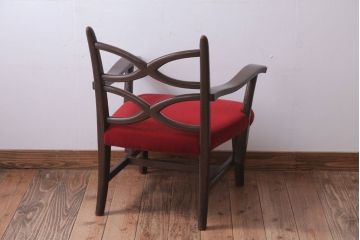 アンティーク家具　ぺザントアート　モダンなアンティークチェア(3)