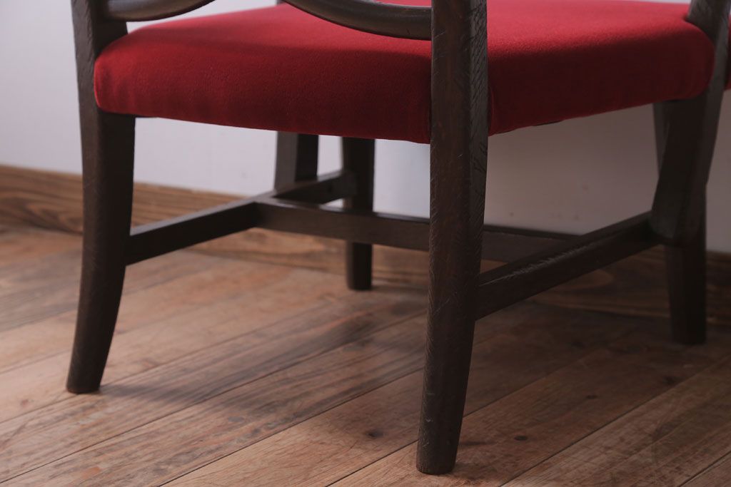 アンティーク家具　ぺザントアート　モダンなアンティークチェア(3)