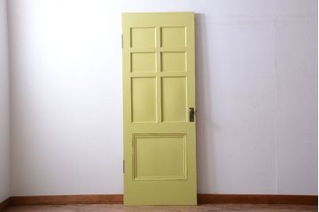 アンティークペイント　レトロでおしゃれなドア(扉)