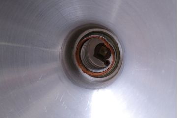 ビンテージ　ジャンクスタイル!アルミシェード壁掛け照明