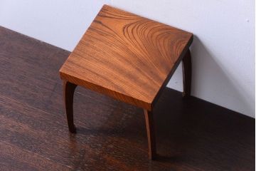 アンティーク雑貨　和製アンティーク　欅材のシンプルなアンティーク花台