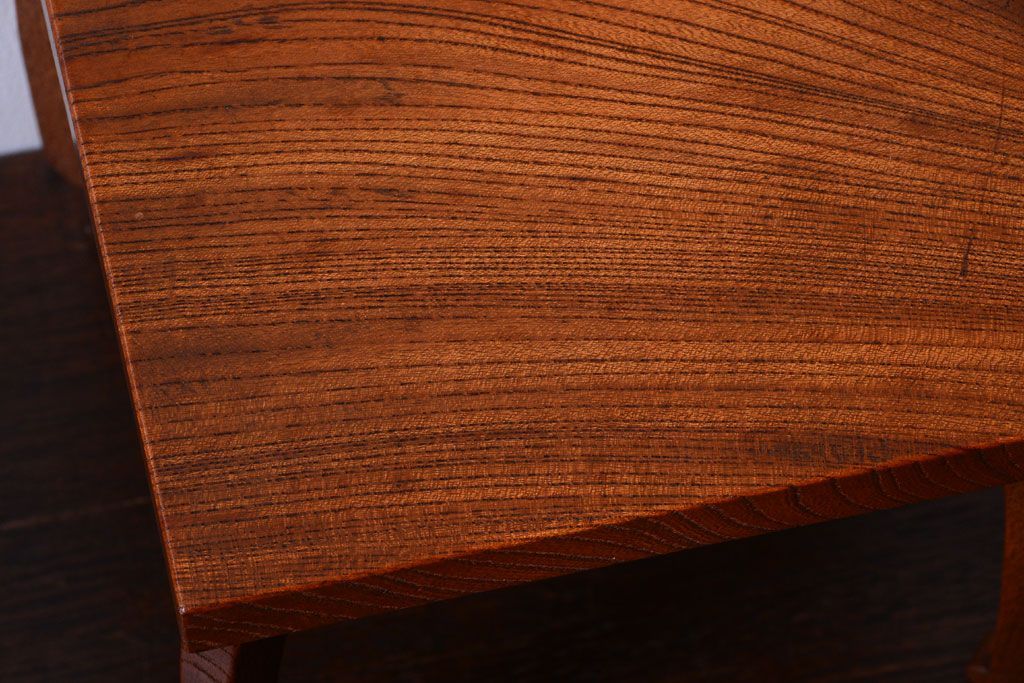 アンティーク雑貨　和製アンティーク　欅材のシンプルなアンティーク花台