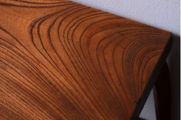 アンティーク雑貨　和製アンティーク　欅材のシンプルなアンティーク花台