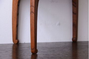アンティーク雑貨　和製アンティーク　欅材のシンプルなアンティーク花台