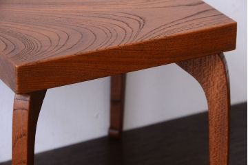 アンティーク雑貨　和製アンティーク　欅材のシンプルなアンティーク花台