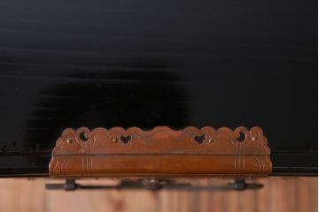 アンティーク雑貨　古民具・骨董　高級品!銅金具が上品なアンティーク挟み箱(時代箱・収納箱)