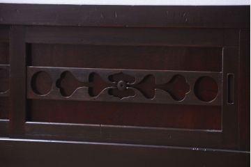 アンティーク家具　古民具・骨董　六尺　明治〜大正　アンティーク水屋箪笥ローボード(テレビボード、テレビ台、キャビネット、収納棚)