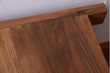 アンティーク家具　古民具・骨董　明治〜大正　木味のアンティーク脚付き水屋箪笥ローボード(テレビ台、キャビネット、収納棚)