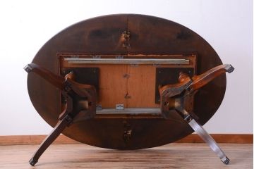 中古　DREXEL HERITAGE (ドレクセルヘリテイジ)USA　エクステンションダイニングテーブル(定価約70万円)