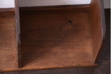 レトロ家具　和製アンティーク　シンプルでレトロな本立て